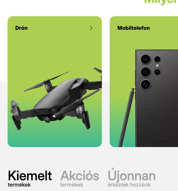 Alexandermobil.hu - Alexander Mobil - Mobiltelefon, tablet, műszaki webáruház - reszponzív webshop készítés